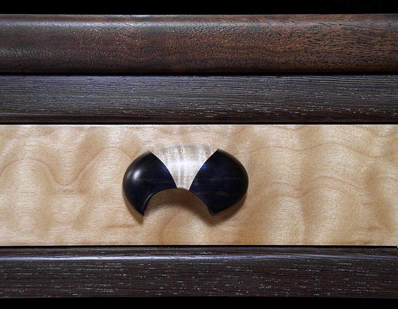 Jim's Desk - Handle Detail